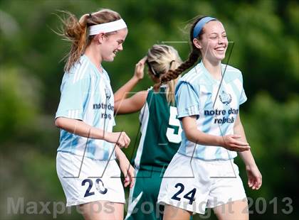 Thumbnail 1 in Notre Dame vs Bayless (MSHSAA Class 1 District 2 Final) photogallery.