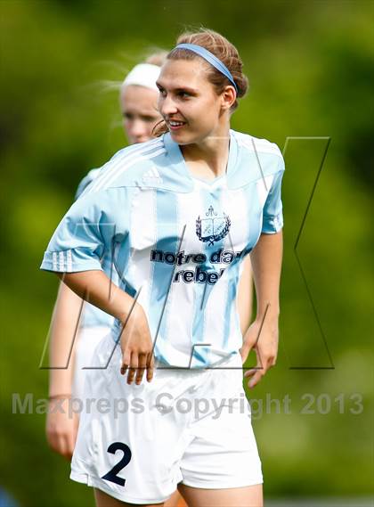 Thumbnail 1 in Notre Dame vs Bayless (MSHSAA Class 1 District 2 Final) photogallery.