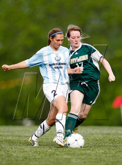 Thumbnail 1 in Notre Dame vs Bayless (MSHSAA Class 1 District 2 Final) photogallery.