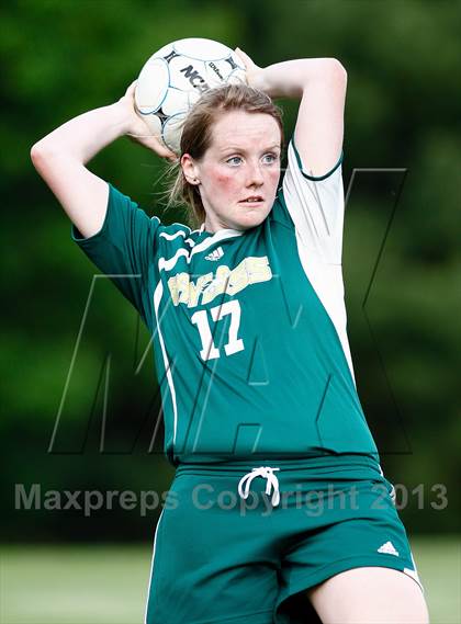 Thumbnail 2 in Notre Dame vs Bayless (MSHSAA Class 1 District 2 Final) photogallery.