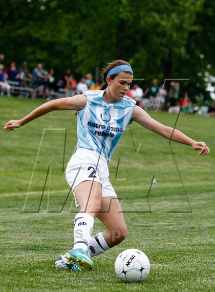 Thumbnail 3 in Notre Dame vs Bayless (MSHSAA Class 1 District 2 Final) photogallery.