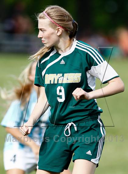 Thumbnail 1 in Notre Dame vs Bayless (MSHSAA Class 1 District 2 Final) photogallery.