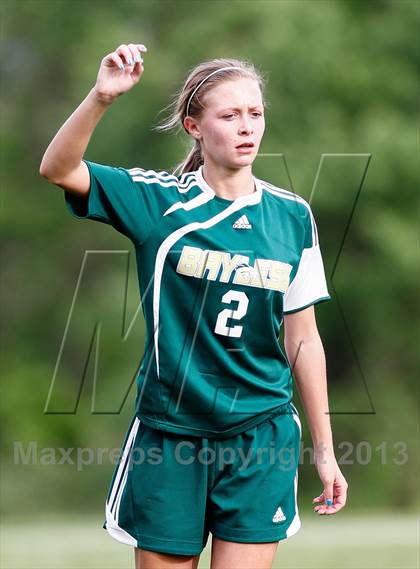 Thumbnail 3 in Notre Dame vs Bayless (MSHSAA Class 1 District 2 Final) photogallery.