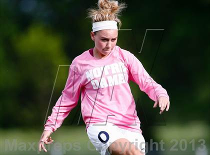 Thumbnail 1 in Notre Dame vs Bayless (MSHSAA Class 1 District 2 Final) photogallery.