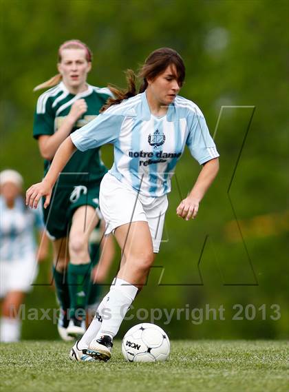 Thumbnail 2 in Notre Dame vs Bayless (MSHSAA Class 1 District 2 Final) photogallery.
