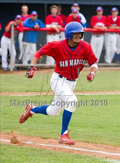 Thumbnail 3 in Nipomo @ San Marcos (CIF SS Playoffs) photogallery.