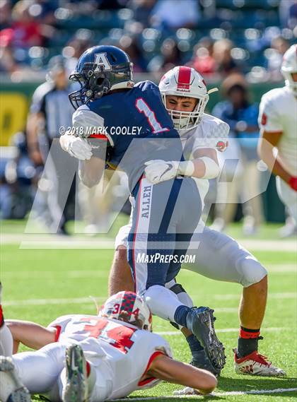 Thumbnail 1 in Allen vs. The Woodlands (UIL 6A D1 Quarterfinal) photogallery.