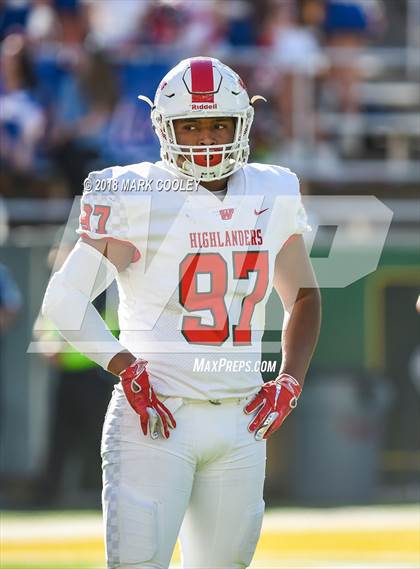 Thumbnail 2 in Allen vs. The Woodlands (UIL 6A D1 Quarterfinal) photogallery.