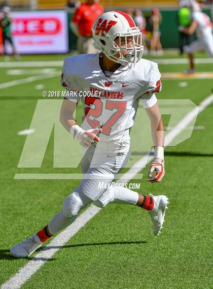 Thumbnail 2 in Allen vs. The Woodlands (UIL 6A D1 Quarterfinal) photogallery.