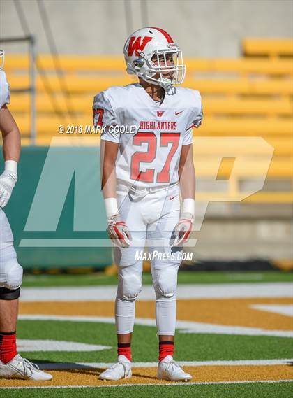 Thumbnail 3 in Allen vs. The Woodlands (UIL 6A D1 Quarterfinal) photogallery.