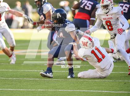 Thumbnail 3 in Allen vs. The Woodlands (UIL 6A D1 Quarterfinal) photogallery.