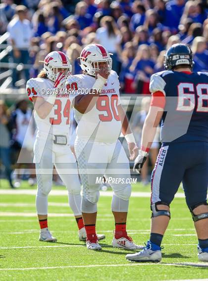 Thumbnail 3 in Allen vs. The Woodlands (UIL 6A D1 Quarterfinal) photogallery.