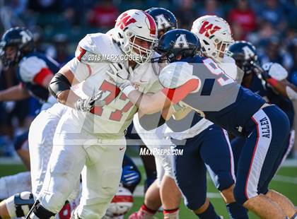 Thumbnail 2 in Allen vs. The Woodlands (UIL 6A D1 Quarterfinal) photogallery.