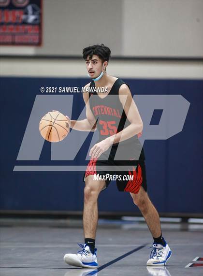 Thumbnail 2 in Palisades vs Centennial (19th Annual Rose City Roundball classic) photogallery.