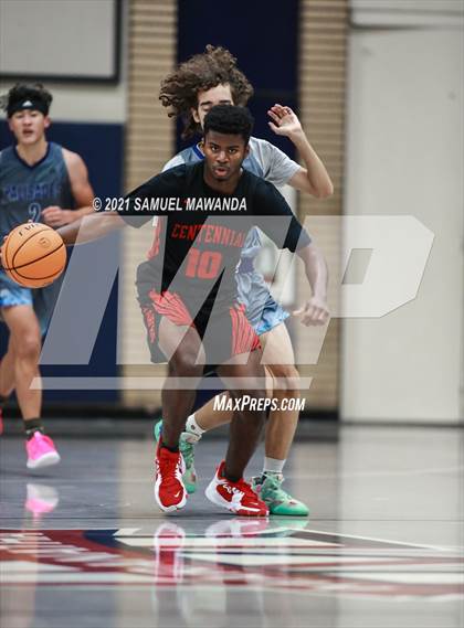 Thumbnail 1 in Palisades vs Centennial (19th Annual Rose City Roundball classic) photogallery.