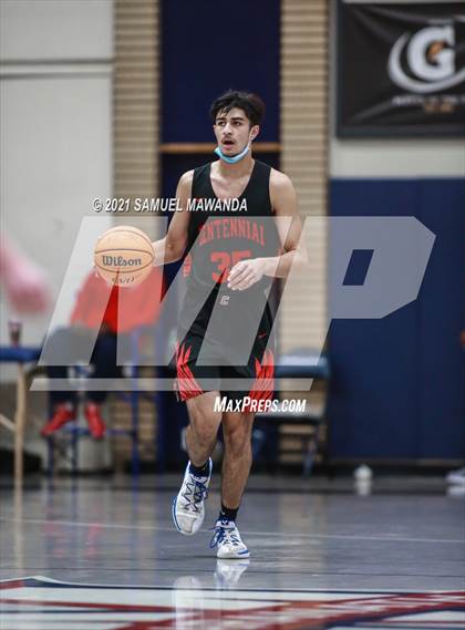 Thumbnail 1 in Palisades vs Centennial (19th Annual Rose City Roundball classic) photogallery.