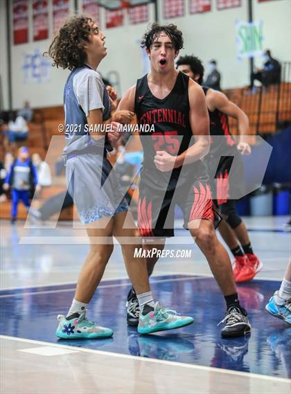 Thumbnail 2 in Palisades vs Centennial (19th Annual Rose City Roundball classic) photogallery.
