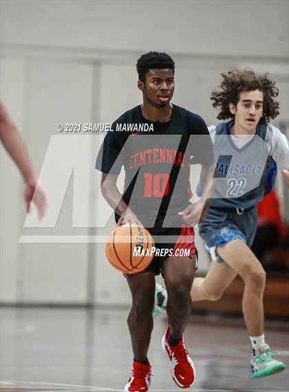 Thumbnail 2 in Palisades vs Centennial (19th Annual Rose City Roundball classic) photogallery.