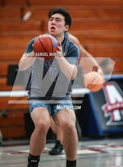 Thumbnail 2 in Palisades vs Centennial (19th Annual Rose City Roundball classic) photogallery.
