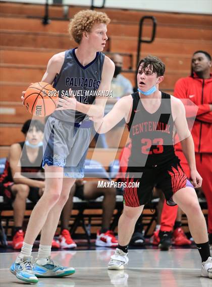 Thumbnail 2 in Palisades vs Centennial (19th Annual Rose City Roundball classic) photogallery.
