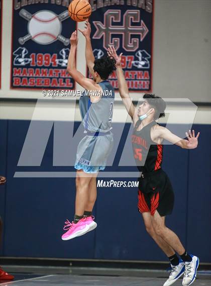 Thumbnail 3 in Palisades vs Centennial (19th Annual Rose City Roundball classic) photogallery.