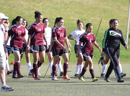 Thumbnail 1 in Bishop Conaty-Loretto vs. St. Genevieve (CIF SS Playoffs) photogallery.