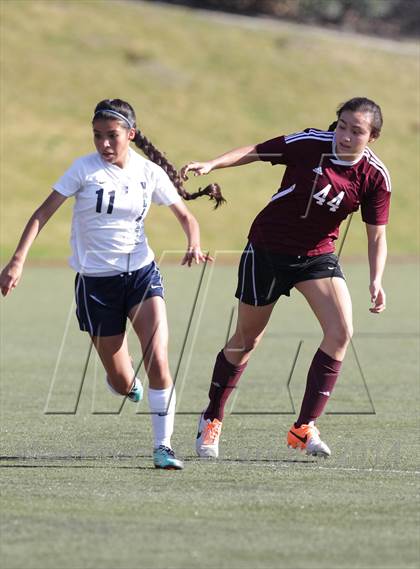 Thumbnail 1 in Bishop Conaty-Loretto vs. St. Genevieve (CIF SS Playoffs) photogallery.
