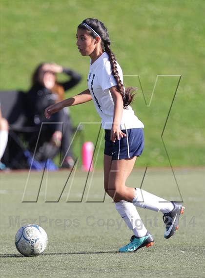Thumbnail 3 in Bishop Conaty-Loretto vs. St. Genevieve (CIF SS Playoffs) photogallery.