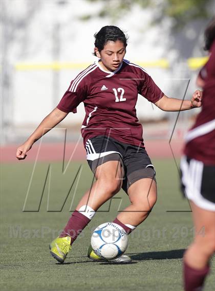 Thumbnail 2 in Bishop Conaty-Loretto vs. St. Genevieve (CIF SS Playoffs) photogallery.