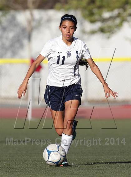 Thumbnail 3 in Bishop Conaty-Loretto vs. St. Genevieve (CIF SS Playoffs) photogallery.
