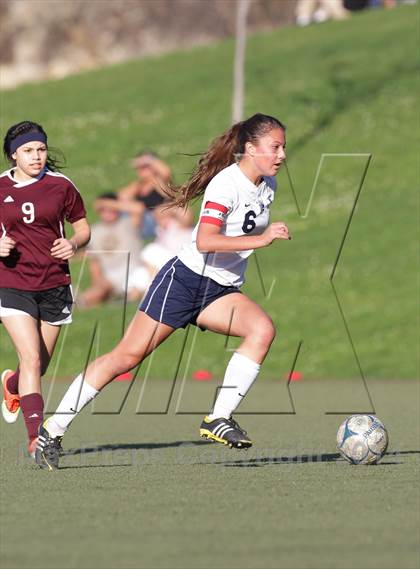 Thumbnail 3 in Bishop Conaty-Loretto vs. St. Genevieve (CIF SS Playoffs) photogallery.