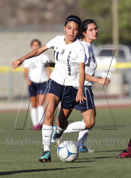 Thumbnail 3 in Bishop Conaty-Loretto vs. St. Genevieve (CIF SS Playoffs) photogallery.