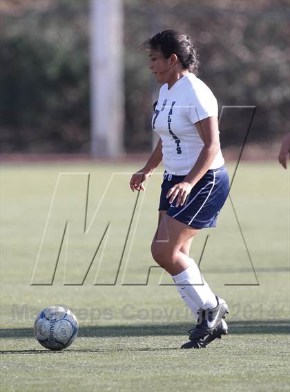 Thumbnail 2 in Bishop Conaty-Loretto vs. St. Genevieve (CIF SS Playoffs) photogallery.
