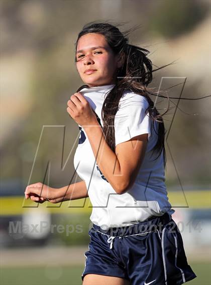 Thumbnail 3 in Bishop Conaty-Loretto vs. St. Genevieve (CIF SS Playoffs) photogallery.