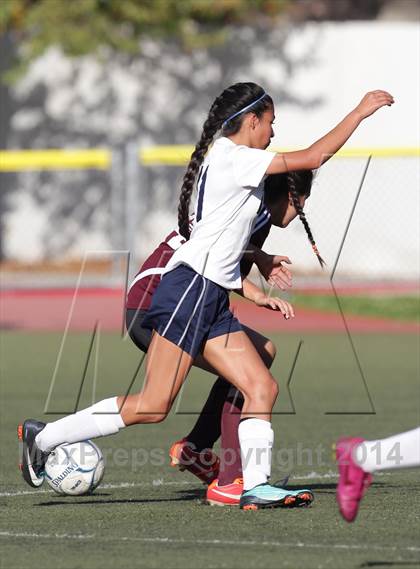 Thumbnail 1 in Bishop Conaty-Loretto vs. St. Genevieve (CIF SS Playoffs) photogallery.