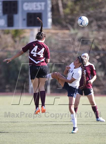 Thumbnail 3 in Bishop Conaty-Loretto vs. St. Genevieve (CIF SS Playoffs) photogallery.
