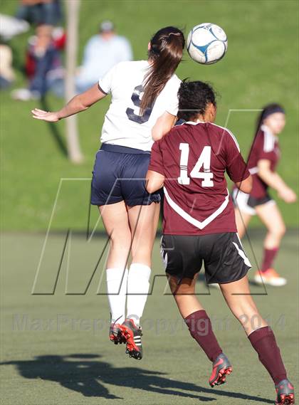Thumbnail 1 in Bishop Conaty-Loretto vs. St. Genevieve (CIF SS Playoffs) photogallery.
