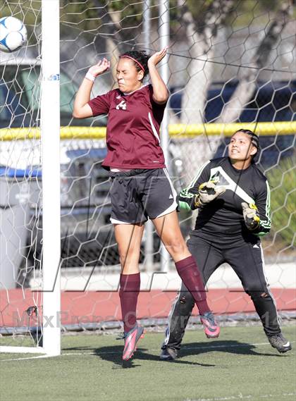 Thumbnail 1 in Bishop Conaty-Loretto vs. St. Genevieve (CIF SS Playoffs) photogallery.