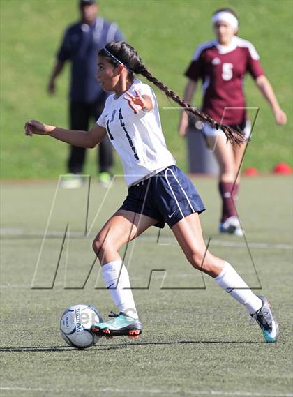 Thumbnail 2 in Bishop Conaty-Loretto vs. St. Genevieve (CIF SS Playoffs) photogallery.