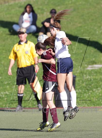 Thumbnail 3 in Bishop Conaty-Loretto vs. St. Genevieve (CIF SS Playoffs) photogallery.