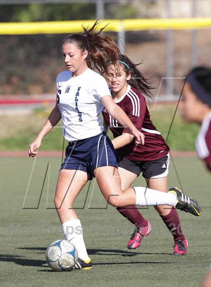 Thumbnail 1 in Bishop Conaty-Loretto vs. St. Genevieve (CIF SS Playoffs) photogallery.