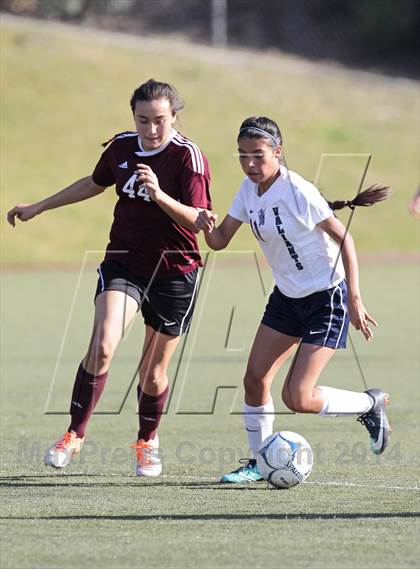 Thumbnail 3 in Bishop Conaty-Loretto vs. St. Genevieve (CIF SS Playoffs) photogallery.