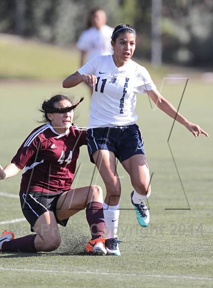 Thumbnail 1 in Bishop Conaty-Loretto vs. St. Genevieve (CIF SS Playoffs) photogallery.