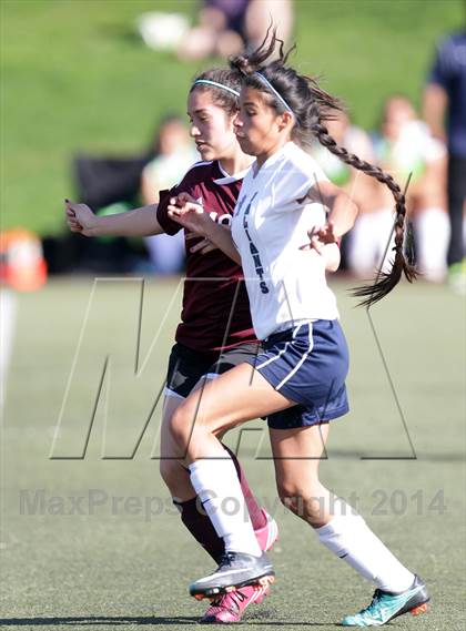 Thumbnail 1 in Bishop Conaty-Loretto vs. St. Genevieve (CIF SS Playoffs) photogallery.