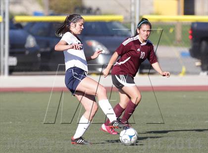 Thumbnail 2 in Bishop Conaty-Loretto vs. St. Genevieve (CIF SS Playoffs) photogallery.