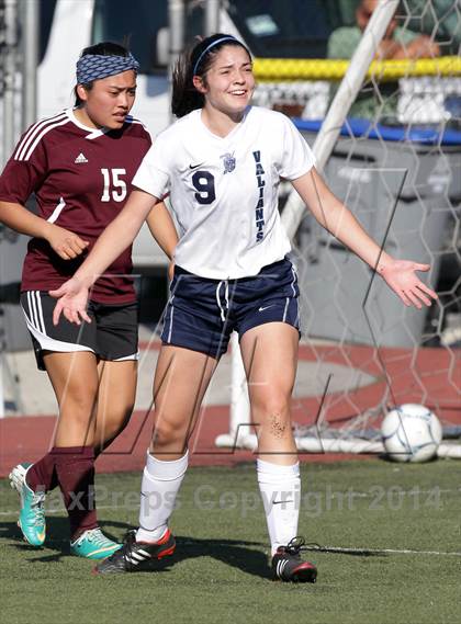 Thumbnail 2 in Bishop Conaty-Loretto vs. St. Genevieve (CIF SS Playoffs) photogallery.