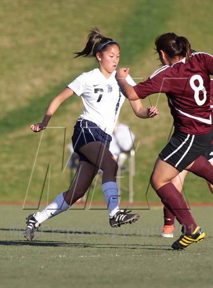 Thumbnail 2 in Bishop Conaty-Loretto vs. St. Genevieve (CIF SS Playoffs) photogallery.