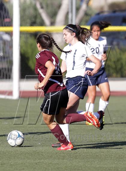 Thumbnail 2 in Bishop Conaty-Loretto vs. St. Genevieve (CIF SS Playoffs) photogallery.