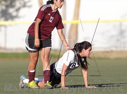 Thumbnail 3 in Bishop Conaty-Loretto vs. St. Genevieve (CIF SS Playoffs) photogallery.