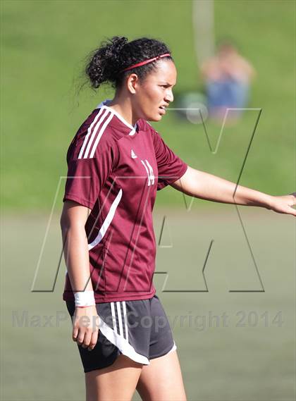 Thumbnail 3 in Bishop Conaty-Loretto vs. St. Genevieve (CIF SS Playoffs) photogallery.